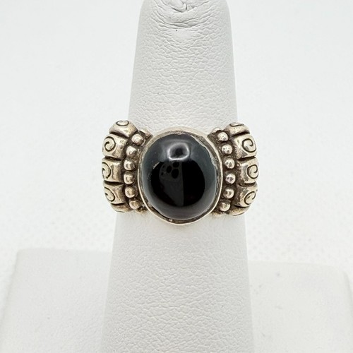 Vintage sterling silver black - silver,